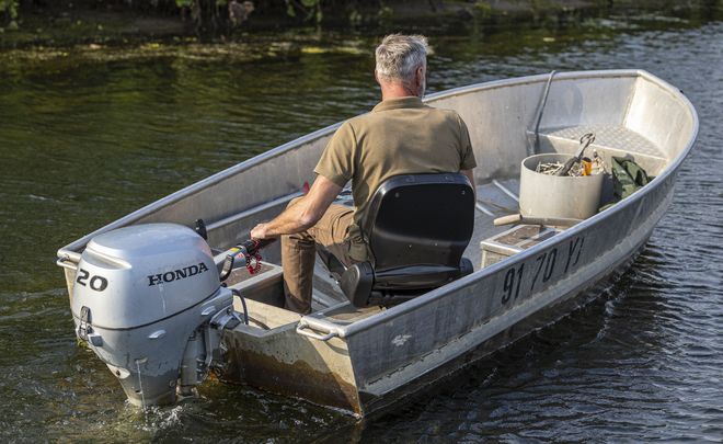 UnitedSeats stoel op het water