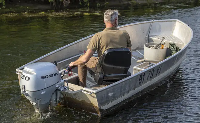 UnitedSeats stoel op het water