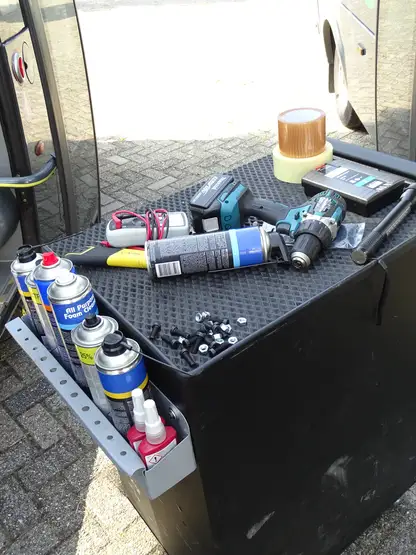 Vorbereitung-für-neue-Qbuzz-Sitze