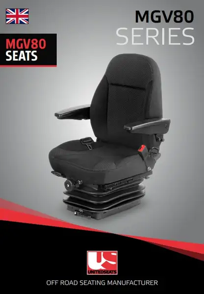 UnitedSeats MGV80 brochure