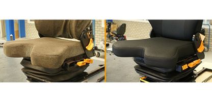 ISRI seat like new again thanks to quick repair service