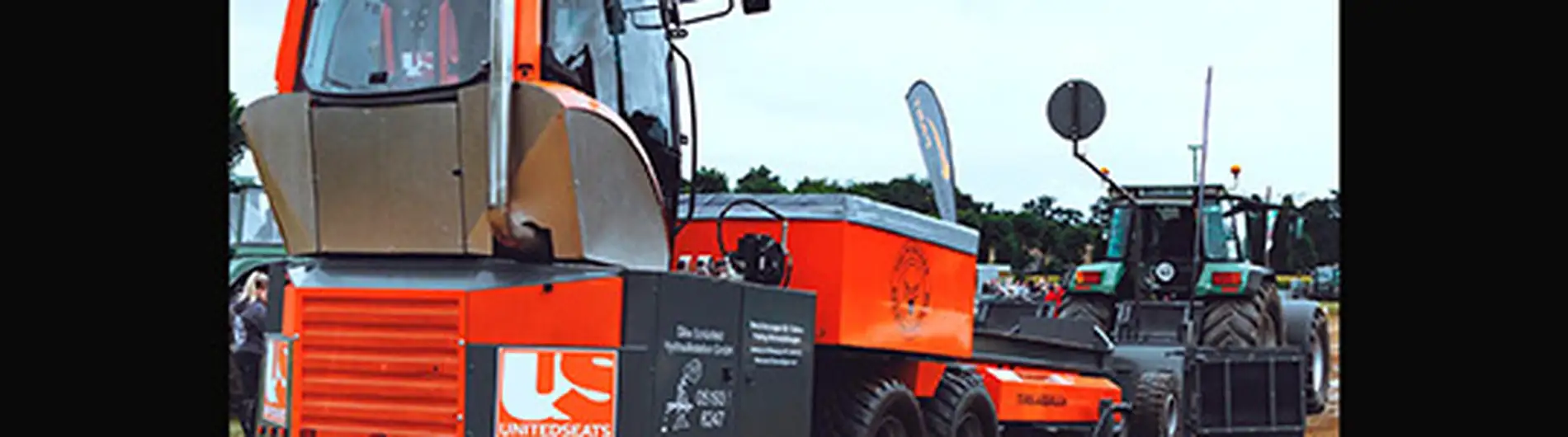 UnitedSeats seat for tow truck Tractor pull