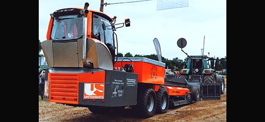 UnitedSeats stoel voor sleepwagen Trekkertrek