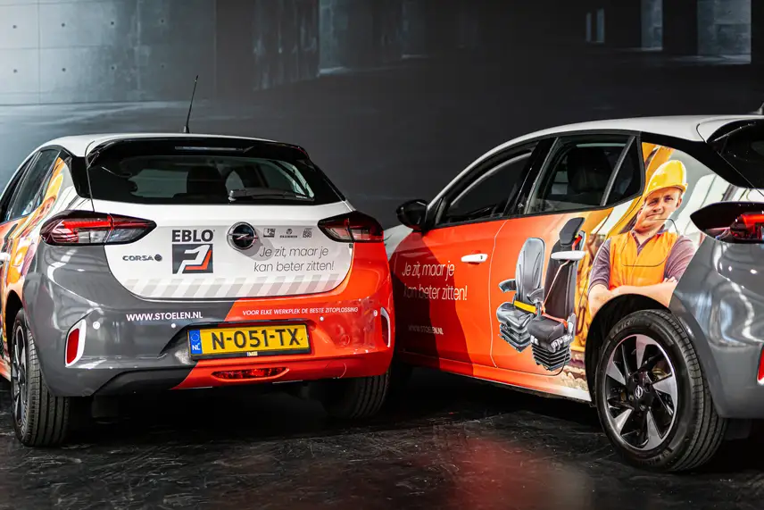 Nieuwe EBLO bedrijfsauto
