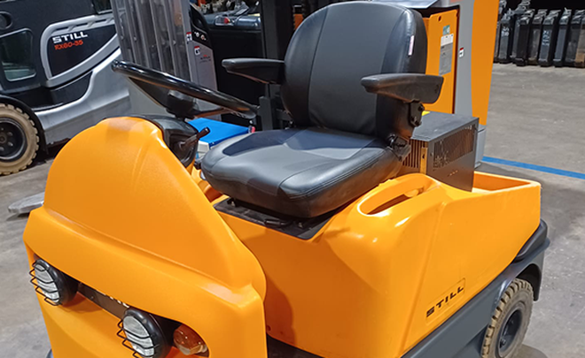 UnitedSeats C6 stoel op heftruck Still