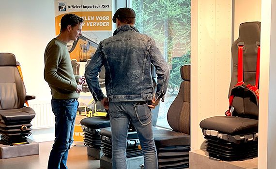 Unimog met ISRI stoel