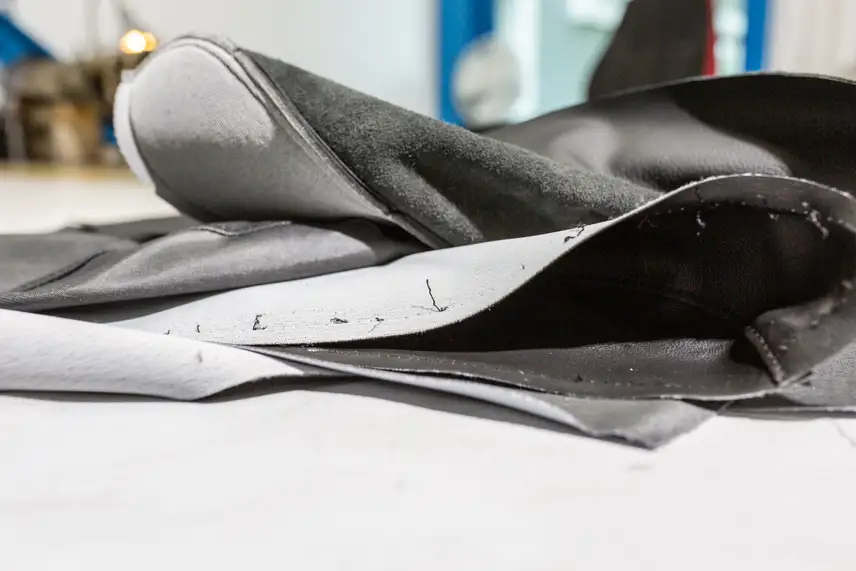 Kussens trekkerstoel herstrofferen