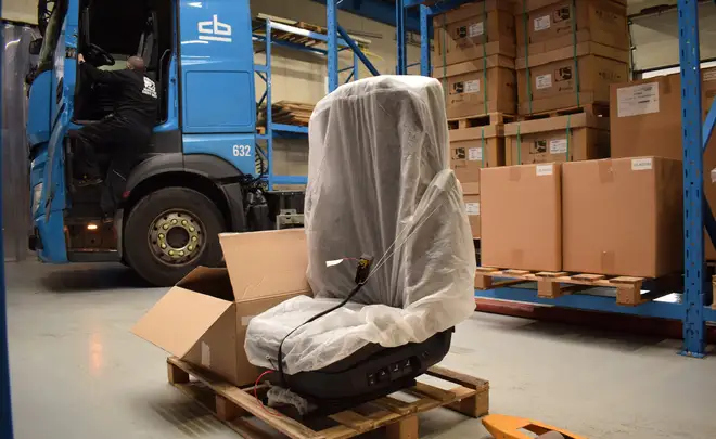 Inbouw UnitedSeats Voyager C70 Comfort