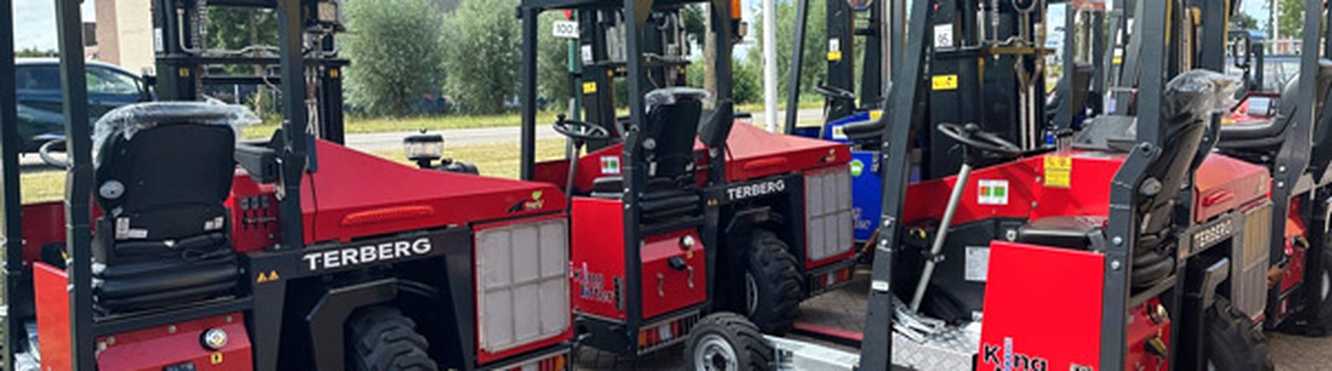 Terberg Kinglifter avec siège Grammer Primo adapté