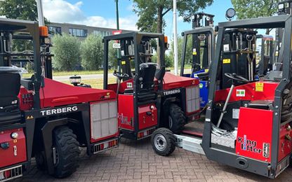 Terberg Kinglifter avec siège Grammer Primo adapté
