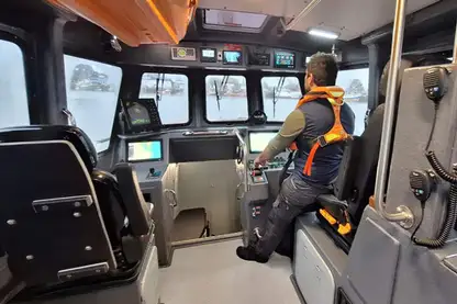 SNSM take delivery of a new boat fitted with MGV35 seats