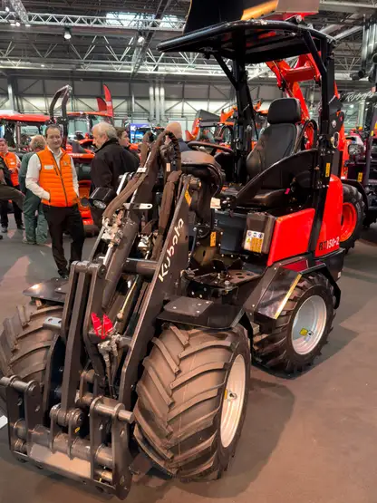 Kubota machine equipped with Unitedseats seat