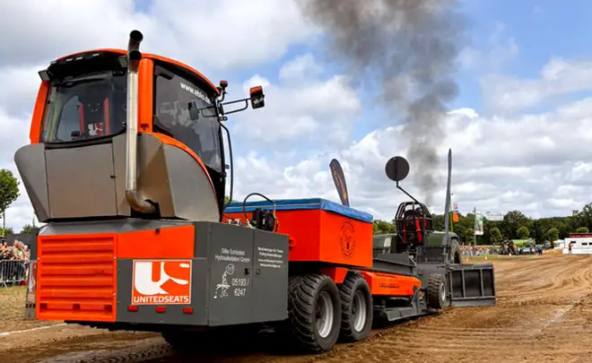 UnitedSeats LGV90/C8-AH Pro voor sleepwagen trekkertrek
