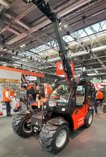 UnitedSeats seat on Kubuta stand UK
