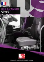 UnitedSeats sieges bus et camion brochure