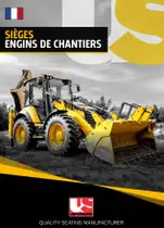 UnitedSeats sieges engin de chantiers