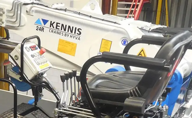 UnitedSeats MI560 K2 seats for Kennis loader cranes