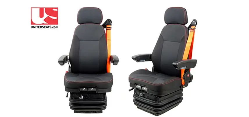 UnitedSeats LGV120 C7Pro with seat belt