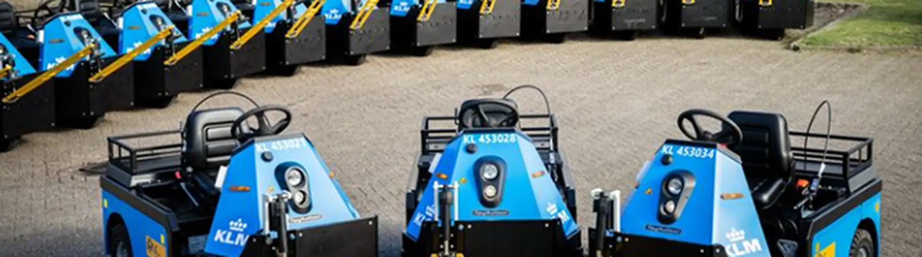 Spijkstaal electric vehicles KLM equipped with UnitedSeats seats