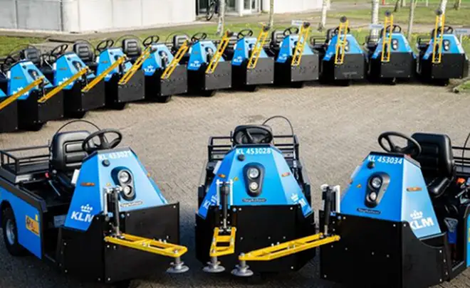 Spijkstaal machine/KLM with UnitedSeats seat