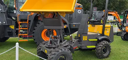 MGV35 and MGV55 seats for Mecalac dumper
