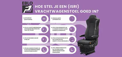 ISRI vrachtwagenstoel