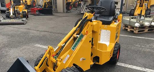 UnitedSeats seating solutions for Knikmops wheel loaders