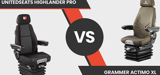 UnitedSeats Highlander Pro vs Grammer Actimo XL