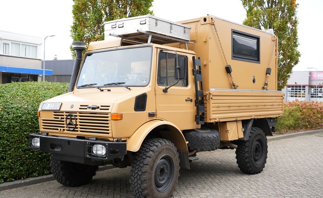 Unimog met ISRI stoel