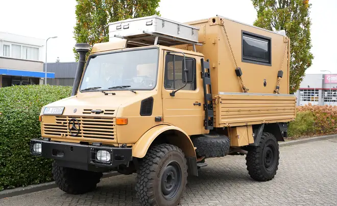 Unimog met ISRI stoel