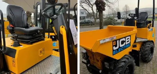 JCB with UnitedSeats MGV35
