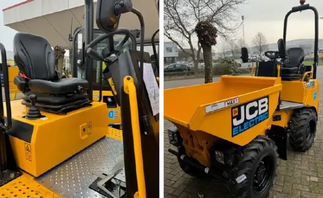 JCB with UnitedSeats MGV35