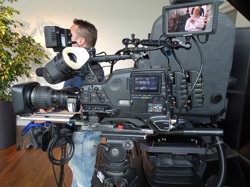 Opname RTL Transportwereld bij EBLO Seating