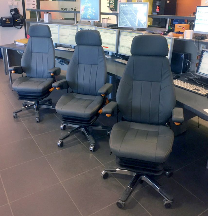 24-uursstoelen van ISRI