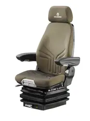 Mechanical suspended seat