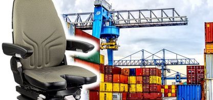 Grammer stoel voor containerhaven