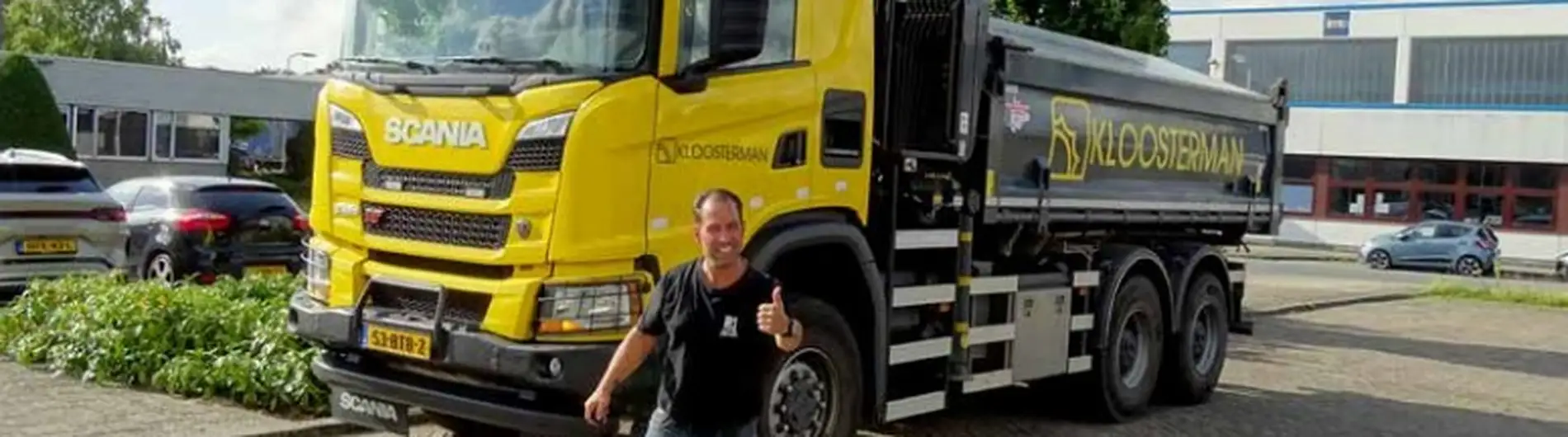 UnitedSeats Voyager C65 für Scania-Sandkipper