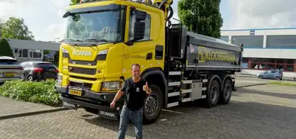 UnitedSeats Voyager c65 voor Scania zandkipper