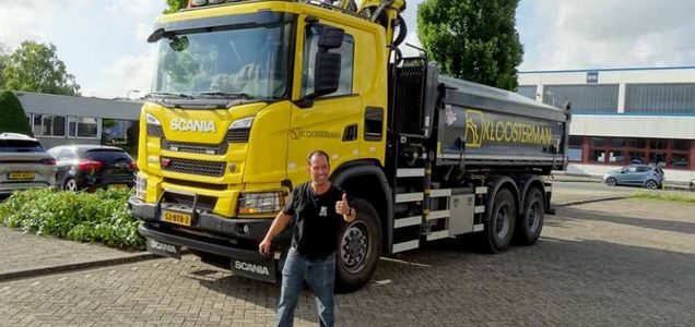 UnitedSeats Voyager c65 pour benne à sable Scania