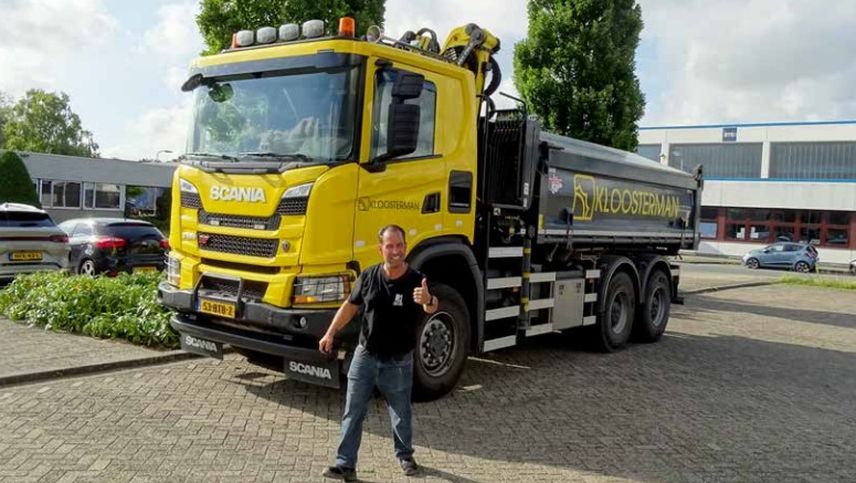 UnitedSeats Voyager c65 voor Scania zandkipper