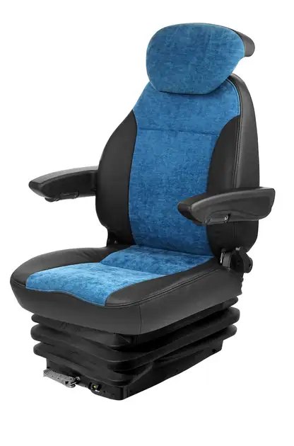 UnitedSeats CS85-C1 with leather and fabric upholstery