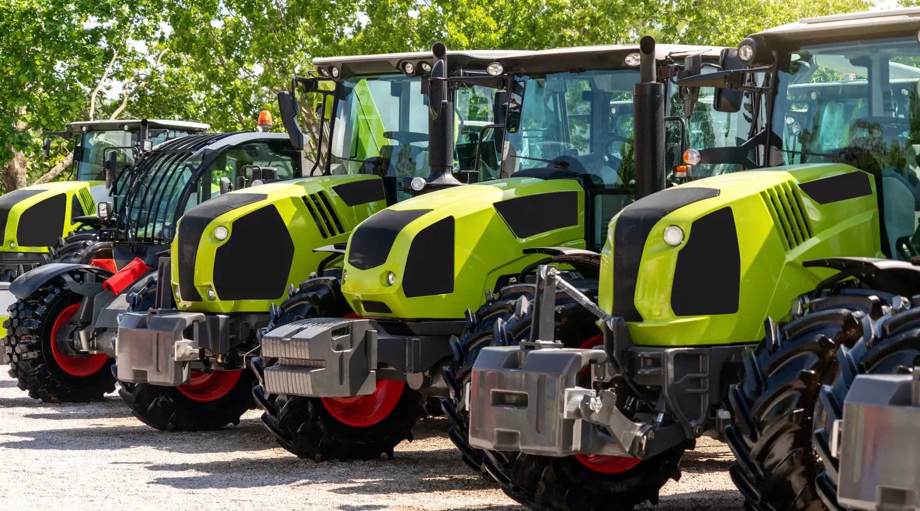 Agricultural machinery, wide range of tractor seats