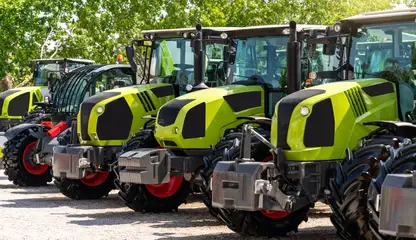 Agricultural machinery, wide range of tractor seats
