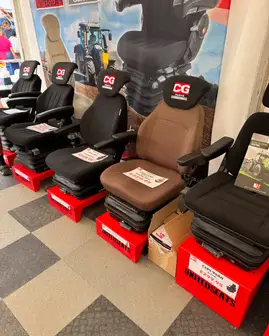UnitedSeats dealer Carpenter Goodwin attends the Royal Welsh show 2026