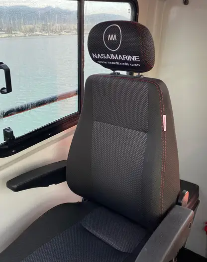 UnitedSeats Spanish dealer Sumsertech fitted UnitedSeats seats at pilot boat