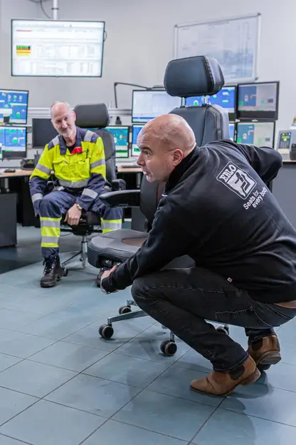 Advies stoel instellen