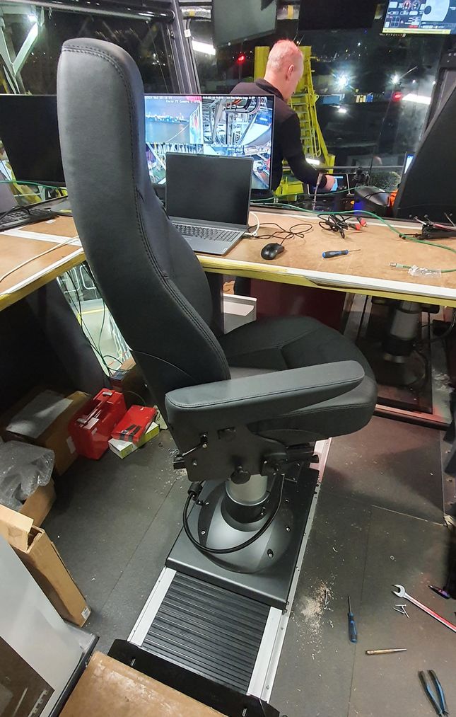 Boskalis kiest voor Norsap stuurstoel in nieuwe cabine