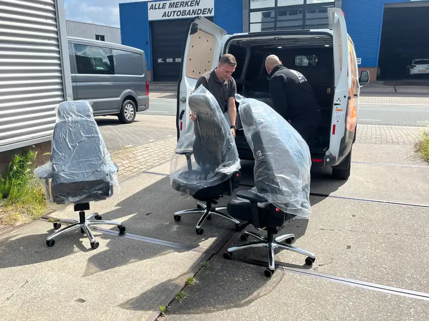 UnitedSeats C8 bureaustoel leer