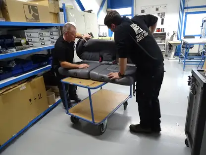 Herstofferen achterbank Toyota landcruiser