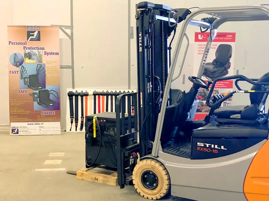 Veiligheidssysteem van EBLO voor heftruck 